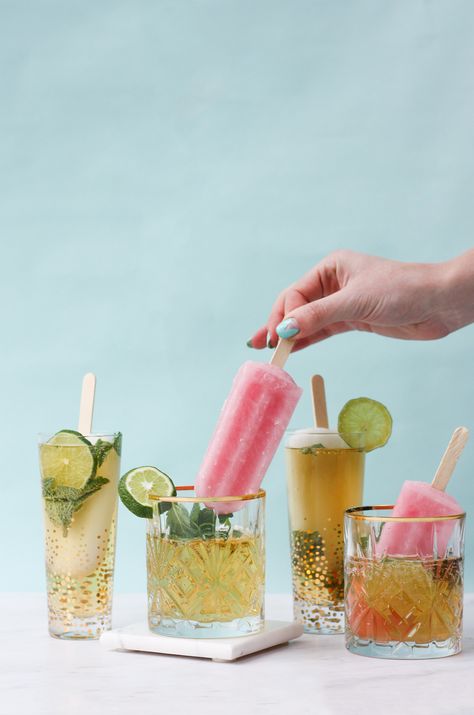 Popsicle Cocktail, Mexican Feast, Bachelorette Party Drinks, Pop Fizz Clink, Vegan Mexican, Easy Cocktails, Fun Cocktails, Summer Cocktails, Party Drinks