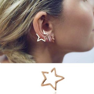 I found this amazing Cute Ear Stud Earrings 1PC Hollow Open Alloy Star Earrings Fashion Jewelry for Women with 9,92€,and 14 days return or refund guarantee protect to us. --Newchic Star Cartilage Earring, Leo Sun Scorpio Moon, Sun Scorpio, Fake Earrings, Cartilage Earrings Stud, Scorpio Moon, Rock Vintage, Cartilage Earring, Ear Stud