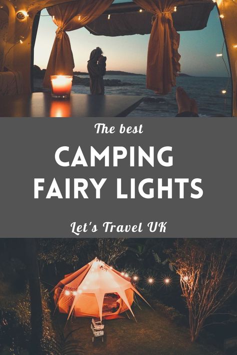 Fairy Lights Camping, Fairy Lights Ideas, Camping Lighting, Lets Travel, Camping Kit, Travel Uk, Camping Lights, Camping Life, Uk Travel