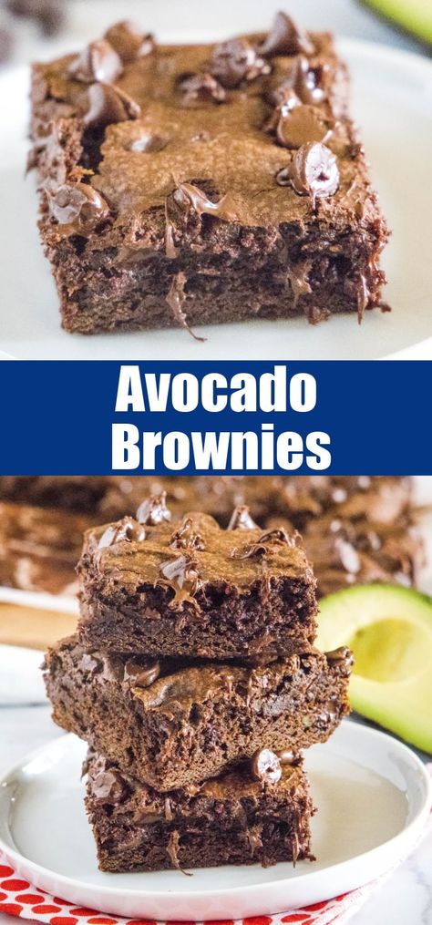 Avacodo Brownies Easy, Things To Do With Avocado Recipes, Chocolate Avocado Bread, Avocado Brownies Recipes, Desserts With Avocado, Easy Avocado Brownies, Overripe Avocado Recipes, Avocado Bread Recipes, What To Make With Avocado