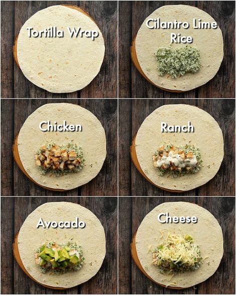 Avocado Wrap Recipes, Chicken Avocado Burrito, Chicken Avacado, Avocado Burrito, Chicken Avocado Wrap, Avocado Wrap, Avocado Chicken, Chicken Wrap Recipes, Lunch Wraps