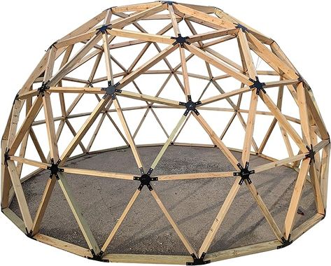 Amazon.com : Thunder-Domes 3V Geodesic Dome Hub Kit : Patio, Lawn & Garden Wooden Yurts, Dome Home Kits, Geodesic Dome Plans, Yurt Kits, Geodesic Dome Kit, Dome Room, Geodesic Sphere, Geodesic Dome Greenhouse, A Frame Cabin Plans