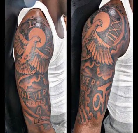 Men Tattoo Ideas Sleeve Stencil, Half Sleeve Shoulder Tattoo For Men, Shoulder Tattoo Men Sleeve, Top Of Arm Tattoo Men, Half Arm Tattoo Men, Upper Arm Tattoo Men Half Sleeves Ideas, Upper Sleeve Tattoos For Guys, Men Upper Arm Tattoo, Top Arm Tattoo For Men