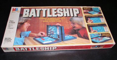 Vintage 1978 BATTLESHIP Game  Classic Milton Bradley  by SMNtoys, $14.95 Adult Game Night, Battleship Game, Action Game, Milton Bradley, Traditional Games, Games Box, Toy Collector, Action Games, Adult Games