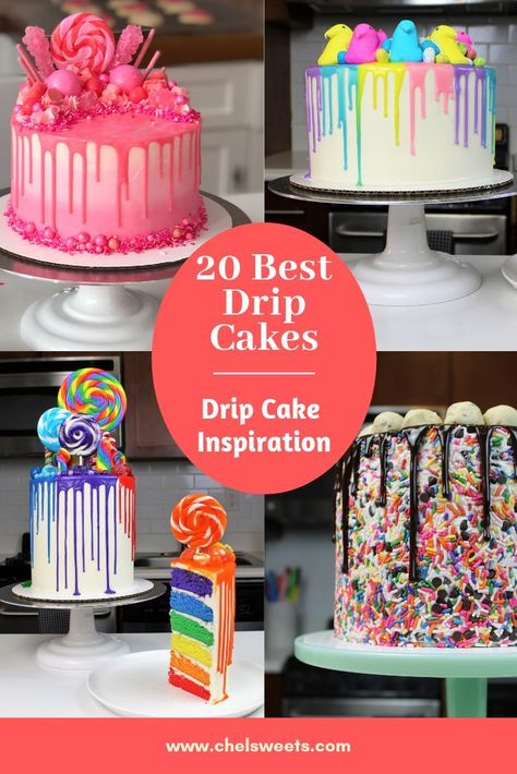 Wide Receiver Drip, Drip Cake Ideas, Frost Form, Caramel Drip Cake, Drip Cake Recipes, Drippy Cakes, Cake Challenge, Dq Cakes, Birthday Drip Cake