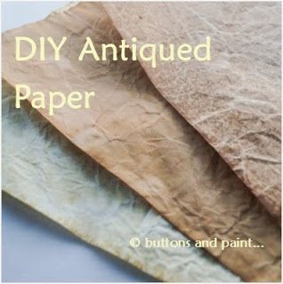 3 Ways to Age Paper - Craft Paper Scissors Aged Paper, How To Age Paper, Paper Scissors, Antique Paper, Handmade Journals, Handmade Books, Craft Paper, Mod Podge, Altered Books