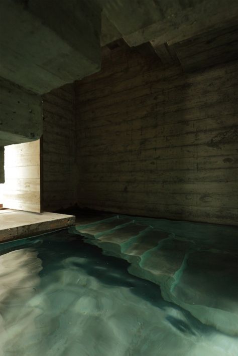 Pool…   Bunker House / Estudio Botteri-Connell Bunker House, Bunker Home, Indoor Swimming Pool Design, Indoor Pool Design, Piscina Interior, Indoor Pools, Indoor Swimming Pool, Basement Pool, Dream Pools