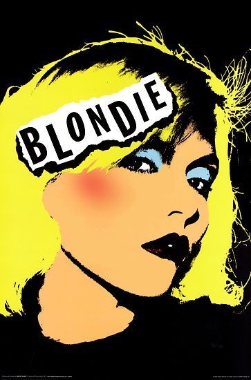 P O P Punk Rock Posters, Blondie Poster, Photowall Ideas, Punk Poster, Vintage Music Posters, Arte Punk, Band Poster, Rock Vintage, Music Poster Design