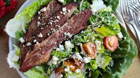 Smoked Brisket Salad Brisket Salad, Recipes For Summer, Men's Journal, Brisket Recipes, In The Summertime, Smoked Brisket, Eat The Rainbow, Supper Club, Beef Brisket