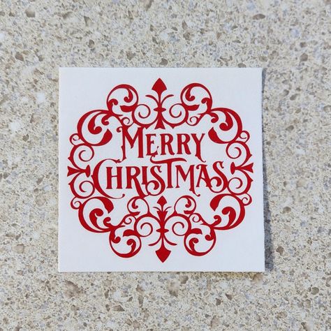 Merry Christmas Decal, Christmas Vinyl Decal, Holiday Decals, Christmas Decal, Merry Christmas Sign, Christmas Sticker,Vinyl Christmas Decal Christmas Car Decorations, Christmas Blocks, Vinyl Plastic, Christmas Decals, Christmas Vinyl, Car Decorations, Merry Christmas Sign, Christmas Car, Christmas Projects Diy