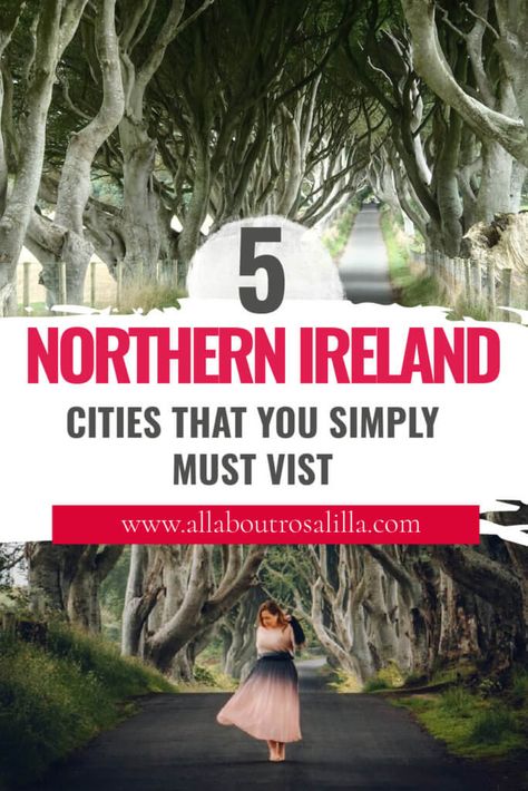 For some fantastic Northern Ireland road trip inspiration here are some Northern Ireland cities that you really must visit. From fascinating history, beautiful walks and incredible scenery you should add these places to your Northern Ireland bucket list! best things to see in Ireland | Northern Ireland Cities | Northern Ireland Travel | Bucket list locations for Ireland | Northern Ireland | Best things to do in Northern Ireland | Ireland Staycation #ireland #traveltips #northernireland Omagh Northern Ireland, Portrush Northern Ireland, Ireland Cities, Things To See In Ireland, Sabbatical Ideas, Ireland 2023, Ireland Bucket List, Northern Ireland Travel, Ireland Hotels