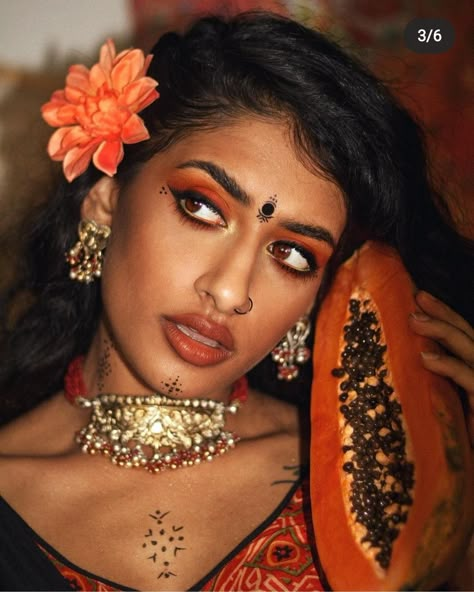 Hamel Patel, Makeup Artist Quotes, Disco Makeup, Indian Eyes, Eyeliner Designs, Indian Bride Makeup, Punk Makeup, Neck Tattoos Women, Nyc Artist