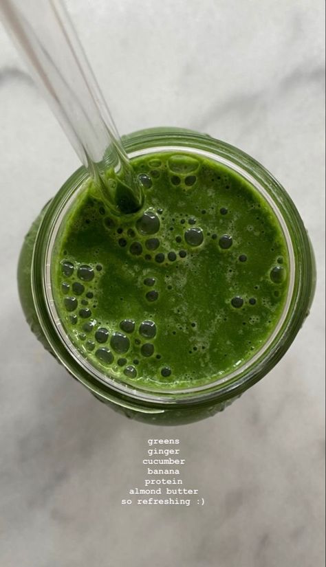 Smoothies Ideas, Juice Aesthetic, Nourishing Food, Healthy Juice Drinks, Healthy Menu, Healthy Food Motivation, Green Power, Healthy Drinks Recipes, Health Habits