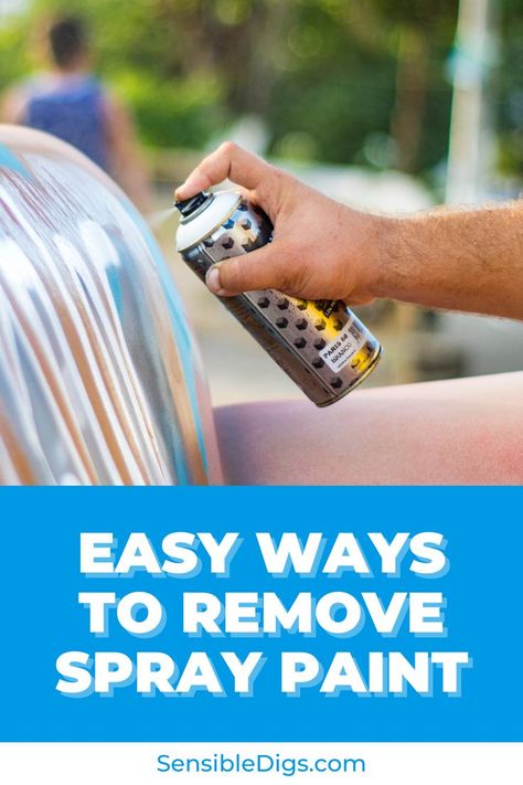 Work smarter not harder with our easy-to-follow spray paint removal guide. From natural remedies to chemical solutions, we have you covered. How To Remove Spray Paint, Spray Paint Remover, Paint Removal, Work Smarter Not Harder, Cleaner Recipes, Fake Grass, Black Spray Paint, Spray Paints, Smarter Not Harder