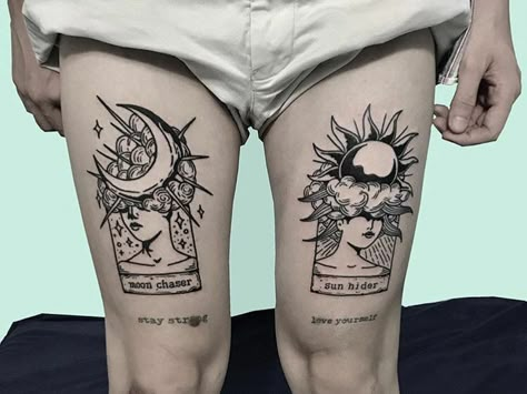 Tattoos Tarot, Occult Tattoos, Pinterest Tattoos, Tattoos Leg, Tattoo Sonne, Tattoo Zone, Kartu Tarot, Le Tattoo, Tattoos Pinterest