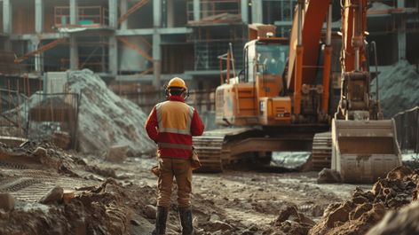 construction engineer supervising work at construction site Background Site Background, Background Site, Construction Site Background, Construction Engineer, Construction Photography, Site Work, Construction Wallpaper, Architecture Background, Ad Background