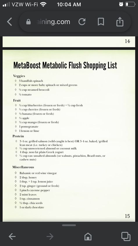 The Metaboost Connection, Metabolic Reset Recipes, Metagenics 10 Day Cleanse Recipes, Metaboost 5 Superfoods, Metainfluencing Foods Recipes, Metaboosting Diet, Svelte Meal Plan, Metaboost Connection Recipes, Svelte Diet Plan