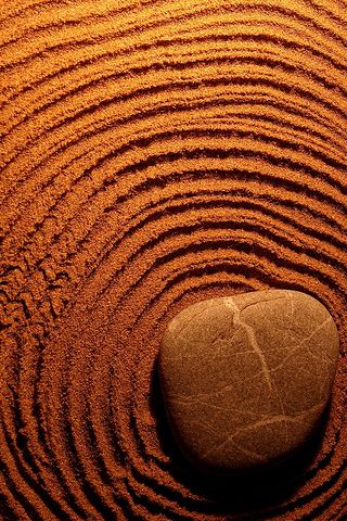 paper-cranes-and-cowrie-shells: “ . ” Sticks And Stones, Colour Board, Land Art, Wave Pattern, Zen Garden, Shades Of Orange, Patterns In Nature, Rust Color, Color Textures