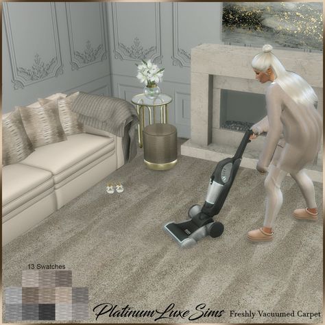 Freshly Vacuumed Carpets - The Sims 4 Build / Buy - CurseForge Sims 4 Beds, Sims 4 Cas Mods, Play Sims 4, Sims 4 Bedroom, Bloxburg Decals Codes, Sims 4 Cc Folder, Play Sims, Stone Wallpaper, Sims House Plans