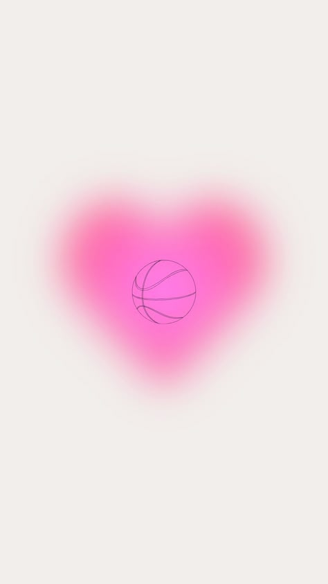 Basketball Wallpaper For Ipad, Preppy Basketball Wallpaper, Pink Basketball Wallpaper, Cute Basketball Wallpapers Aesthetic, Cute Basketball Wallpapers, Basketball Asethic Wallpaper, Pink Basketball Aesthetic Wallpaper, Iphone Wallpaper Aesthetic Basketball, Girly Basketball Wallpaper