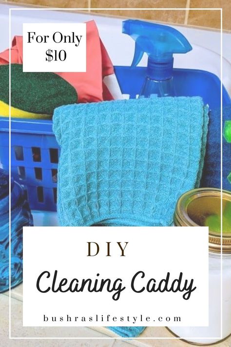 Cleaning Caddy Ideas, Cleaning Bedroom, Cleaning Tote, Bedroom Cleaning, Cleaning Caddy, Cleaning Kitchen, Cleaner Recipes, Diy Decorating, Cleaners Homemade