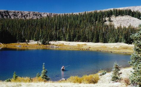 Lower (& Upper) Powderhorn Lakes, near Lake City, CO Powderhorn Colorado, Lake Trout Fishing, Colorado Adventures, Colorado Vacation, Grand Junction, Alpine Lake, Oh Yes, Trout Fishing, Lake City