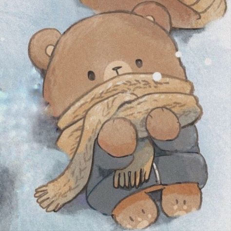 Laying in the snow Bear Pfp, Milk And Mocha, Cute Matching, Matching Pfps, Matching Pfp, Teddy Bears, Mocha, Bears, Milk