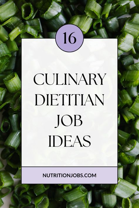 What Can You Do as a Culinary Dietitian Entrepreneur? There are so many job opportunities and ways to invent your career and culinary nutrition business as a dietitian. Here are 16 ideas you might succeed in. Dietitian Career, Nutrition Jobs, Nutrition Business, Nutrition Certification, Culinary Techniques, Registered Dietitian Nutritionist, Job Ideas, Nutrition And Dietetics, Juicing For Health