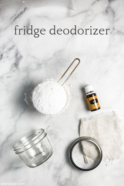 Fridge Deodorizer, Fridge Odor, Fridge And Freezer, Toxic Cleaning Products, What Are Essential Oils, Clean Fridge, Homemade Cleaning Solutions, Diy Home Cleaning, Diy Cleaners