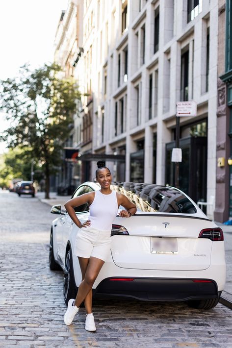 This is the most beautiful car I've ever seen. It's amazing how much technology has progressed in such a short time. I can't wait to take this car on road trips! #Tesla #lifestyle #cars #automobile #electriccar Car On Road, Normal Cars, Car Girls, I Can't Wait, Beautiful Cars, Road Trips, Electric Cars, Tesla, New Cars