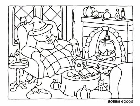 Bobbie Goods Halloween Coloring Pages, Bobbie Goods Coloring Pages Halloween, Bobbie Goods Coloring, Ipad Notes, Stitch Coloring Pages, Bobbie Goods, Spiderman Coloring, Writing Things, Bear Coloring Pages