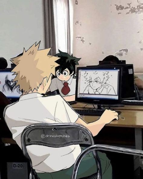 Bakugo Katsuki Fanart Cute, Hero Wallpaper, Boku No Hero Academia Funny, My Hero Academia Episodes, Anime Best Friends, Hero Academia Characters, Anime Ships, My Hero Academia Manga, Funny Anime Pics