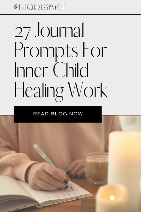 In this post, discover 27 POWERFUL journaling prompts to work through painful childhood memories and heal your inner child! Inner Child Quotes, Heal Your Inner Child, Authentic Happiness, Life Vibes, Healing Journaling, Spiritual Entrepreneur, Healing Affirmations, Mental Health Therapy, Inner Child Healing