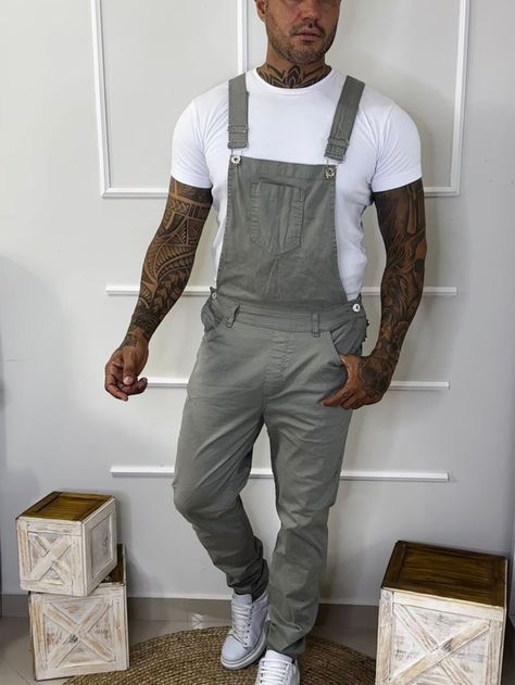 Mens Jumpsuit Outfit, Men's Jumpsuit, Mens Jumpsuit, Muscle Bear, Macho Man, Jumpsuit Men, Jumpsuit Outfit, Fashion Man, Man Images