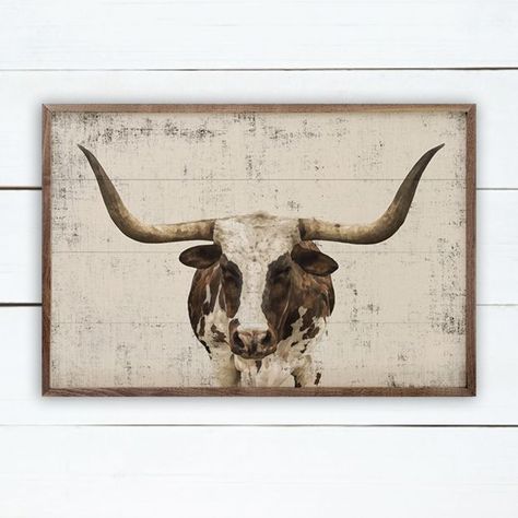 Barn Wall Art, Retro Pendant Lights, Ranch Decor, Rustic Pottery, Rustic Wood Frame, Whitewash Wood, Cow Art, Wood Home Decor, Antique Farmhouse