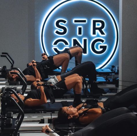 Strong Pilates London Group Pilates, Pressure Headache, Rowing Machines, Bachelorette Themes, Rowing Machine, Pilates Studio, Strong Body, Pilates Reformer, Hiit Workout