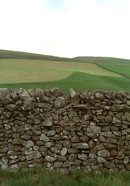 Stone Wall, Scottish Borders Clan Armstrong, Drystone Wall, Contemplative Photography, Stone Porch, Stone Porches, Stone Construction, Dry Stack Stone, Rock Walls, Scotland History