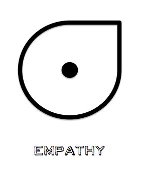 Glyph for "Empathy" Empath Tattoos Ideas, Empathy Symbol, Intuitive Empath, Scorpio Tattoo, Elbow Tattoos, Spiritual Tattoos, Symbol Tattoos, Elegant Tattoos, Symbolic Tattoos