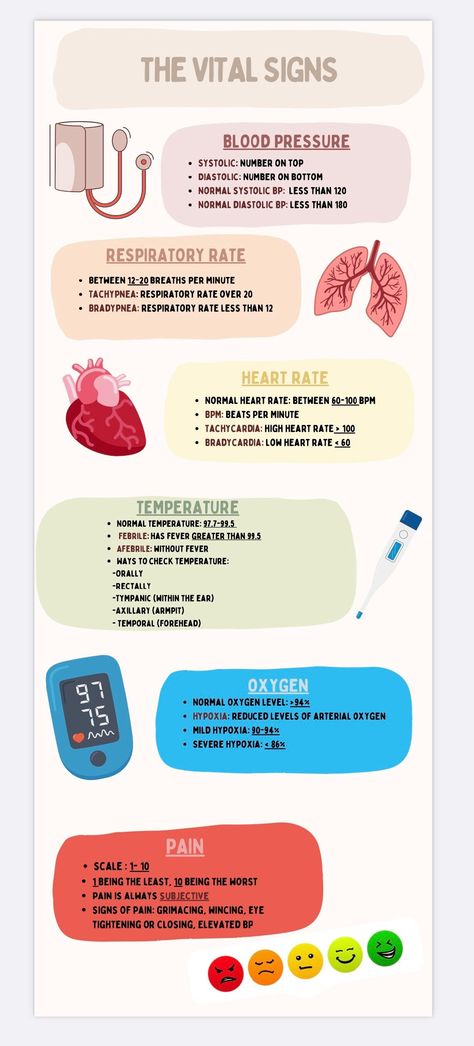 Quick guide to learning the vital signs, specific terms, what to look for, how to measure them Vitals Cheat Sheet, Medicine Study Tips, Nursing Cheat Sheet Study Guides, Vital Signs Notes, Medical Terminology Study Cheat Sheets, Vital Signs Chart, Nursing School Studying Cheat Sheets, Medical Assistant Student, Nursing 101