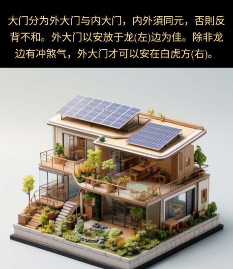 [𝑺𝒂𝒗𝒆 & 𝑭𝒐𝒍𝒍𝒐𝒘]~♡´･ᴗ･`♡ Eco House Plans, Modern Eco House, Environmental Architecture, Sustainable House Design, Eco House Design, Ecological House, House Bloxburg, Eco Architecture, Model House