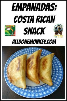 Costa Rican Snack: Empanadas - All Done Monkey Costa Rica Recipes, Costa Rican Recipes, Cupcakes With Chocolate Frosting, Costa Rica Food, Costa Rico, Art And Crafts For Kids, Costa Rican Food, Cupcakes With Chocolate, Rican Food