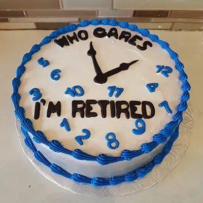 Retirement Cake Retirement Cake Ideas, Retirement Cake Decorations, Happy Retirement Cake, Happy Retirement Decorations, Cake For Dad, Retirement Party Cakes, Teacher Cakes, Retirement Cake, Retirement Party Decorations