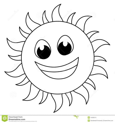 Free Sun Clipart Black and White Pictures - Clipartix Clip Art Sun, Sun Black And White, Sun Clip Art, Shape Coloring Pages, Sun Drawing, Cartoon Sun, Sun Painting, Sun Logo, Cute Sun