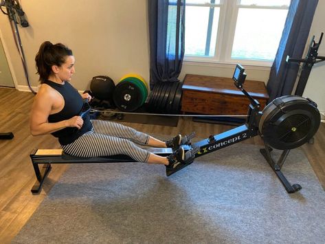 30 Day Rowing Machine Challenge, Row Machine Benefits, Rowing Machine Workout, Home Gym Machine, Rowing Workout, Indoor Rowing, Cardio Machines, Gym Machines, Best Home Gym