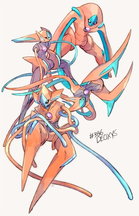 Deoxys Deoxys Art, Deoxys Pokemon, Pokemon Deoxys, Speed Form, Pokemon Fusion Art, Mythical Pokemon, Oc Pokemon, Cool Pokemon Wallpapers, Pokemon Tattoo