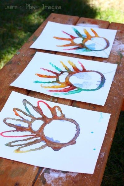 Thanksgiving Sensory Play ~ Learn Play Imagine Thanksgiving Art For Kids, Absorption Art, Preschool Harvest, Thanksgiving Sensory, Sensory Storytime, Prek Thanksgiving, Aba Ideas, Daycare Art, Harvest Theme