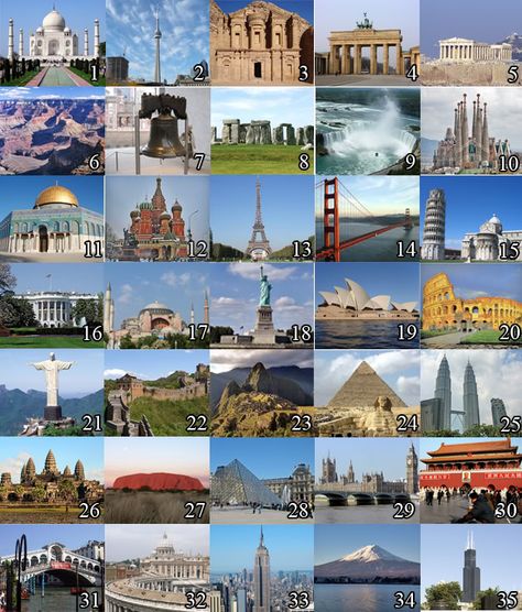 World Famous Places Iconic Places Around The World, Famous Landmarks Aesthetic, Famous Places Around The World, Europe Montessori, World Landmarks Printables, World Famous Places, Famous Landmarks Around The World, Summer Book List, World Quiz