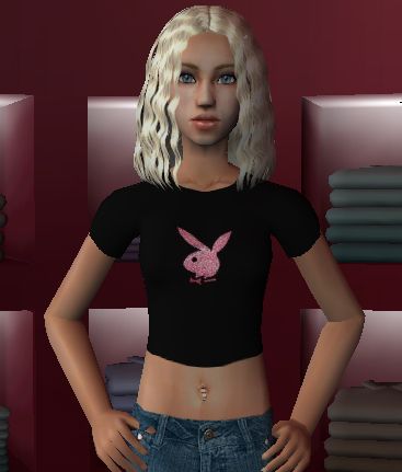 Sims 4 Cc Playboy, Sims 2 Aesthetic, Sims Shirts, Sims 2 Mods, Sims Aesthetic, Sims2 Cc, Sims Finds, 3d Hair, 00s Aesthetic