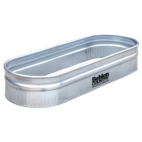 Bottomless Planters & Fire Rings | Behlen Country Livestock Water Trough, Stock Tank Gardening, Galvanized Stock Tank, Dog Station, Fire Rings, House Hardware, Things That Float, Galvanized Planters, Concrete Repair