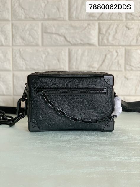 Louis Vuitton lv soft trunk small shoulder bag black Lv Soft Trunk, Dream Bag, Shoulder Bag Black, Vuitton Bag, Small Shoulder Bag, Louis Vuitton Bag, Camera Bag, Trunk, Louis Vuitton